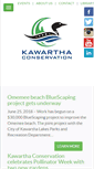 Mobile Screenshot of kawarthaconservation.com